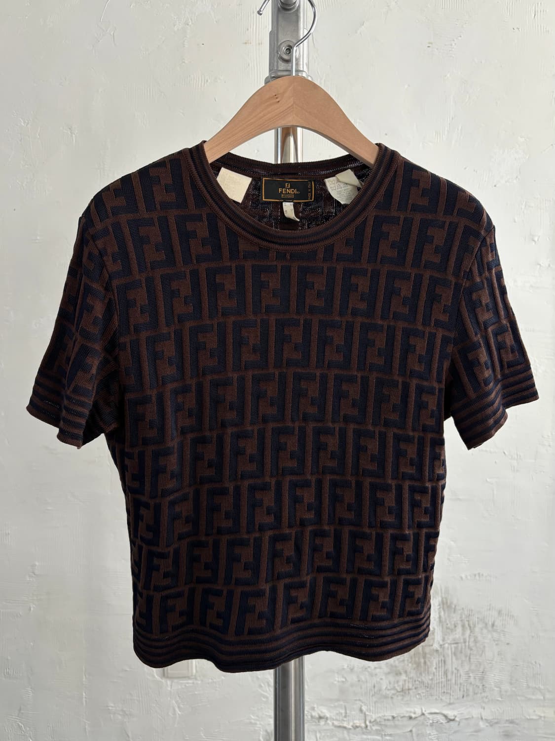 Fendi 펜디 90‘s 주카 반팔 니트 상품이미지3