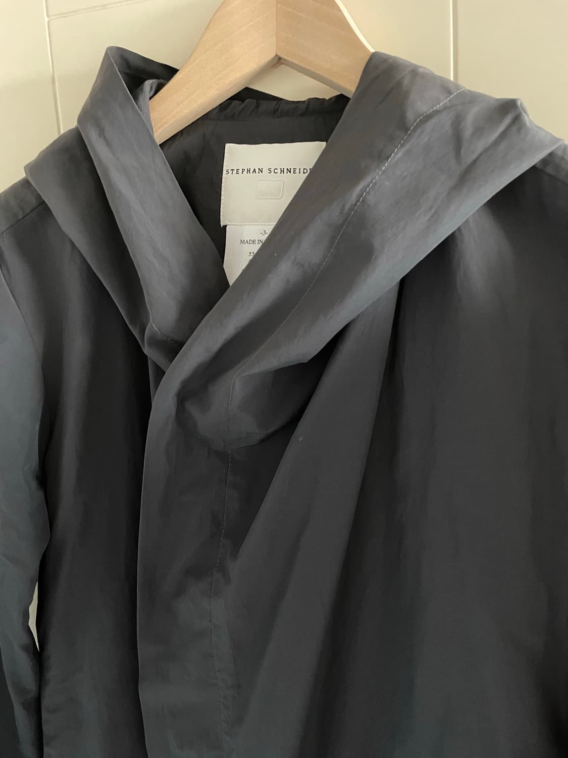 스테판 슈나이더 후드 숏 코트 상품이미지5