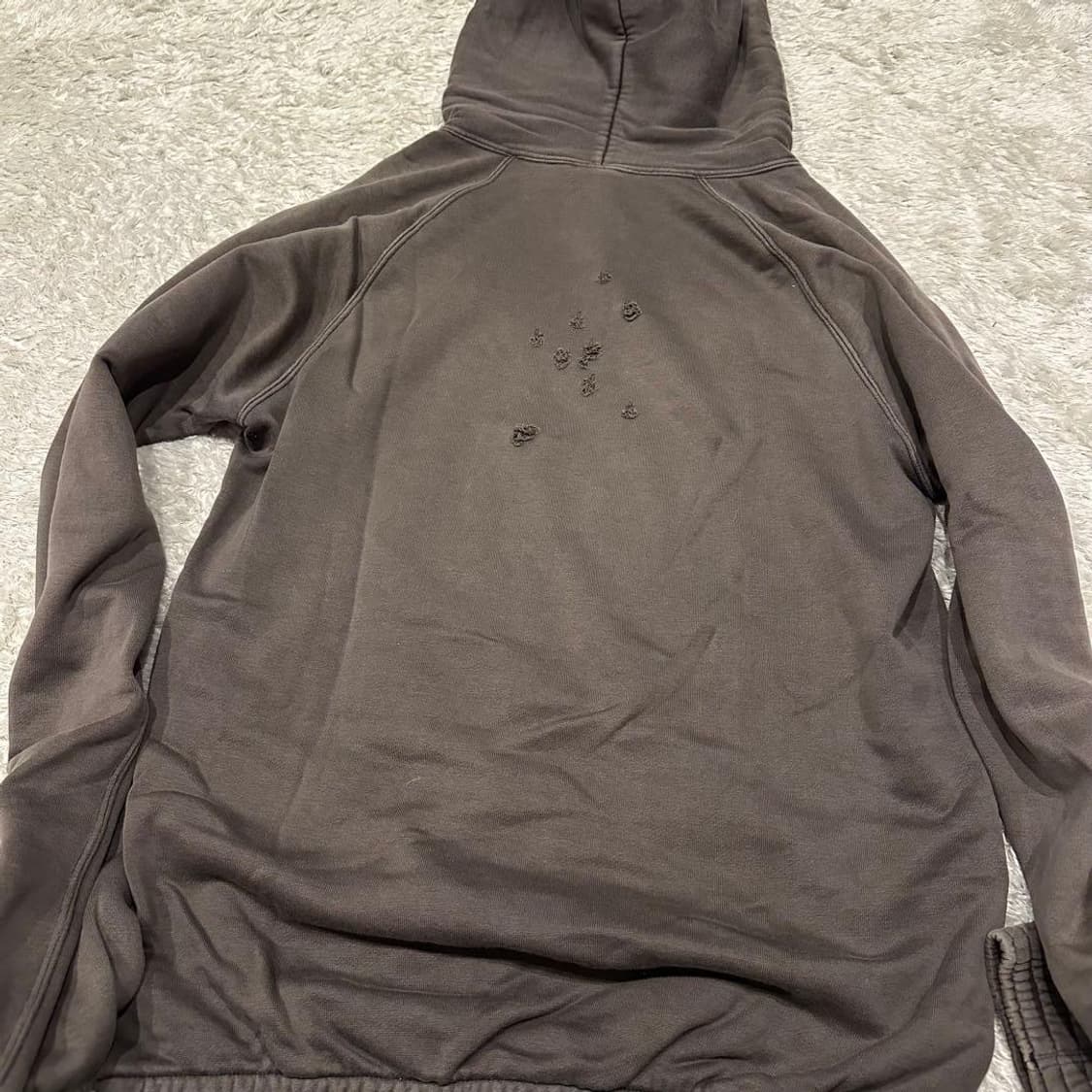 넘버나인 School of Visual Comedy 스컬 후디 상품이미지2