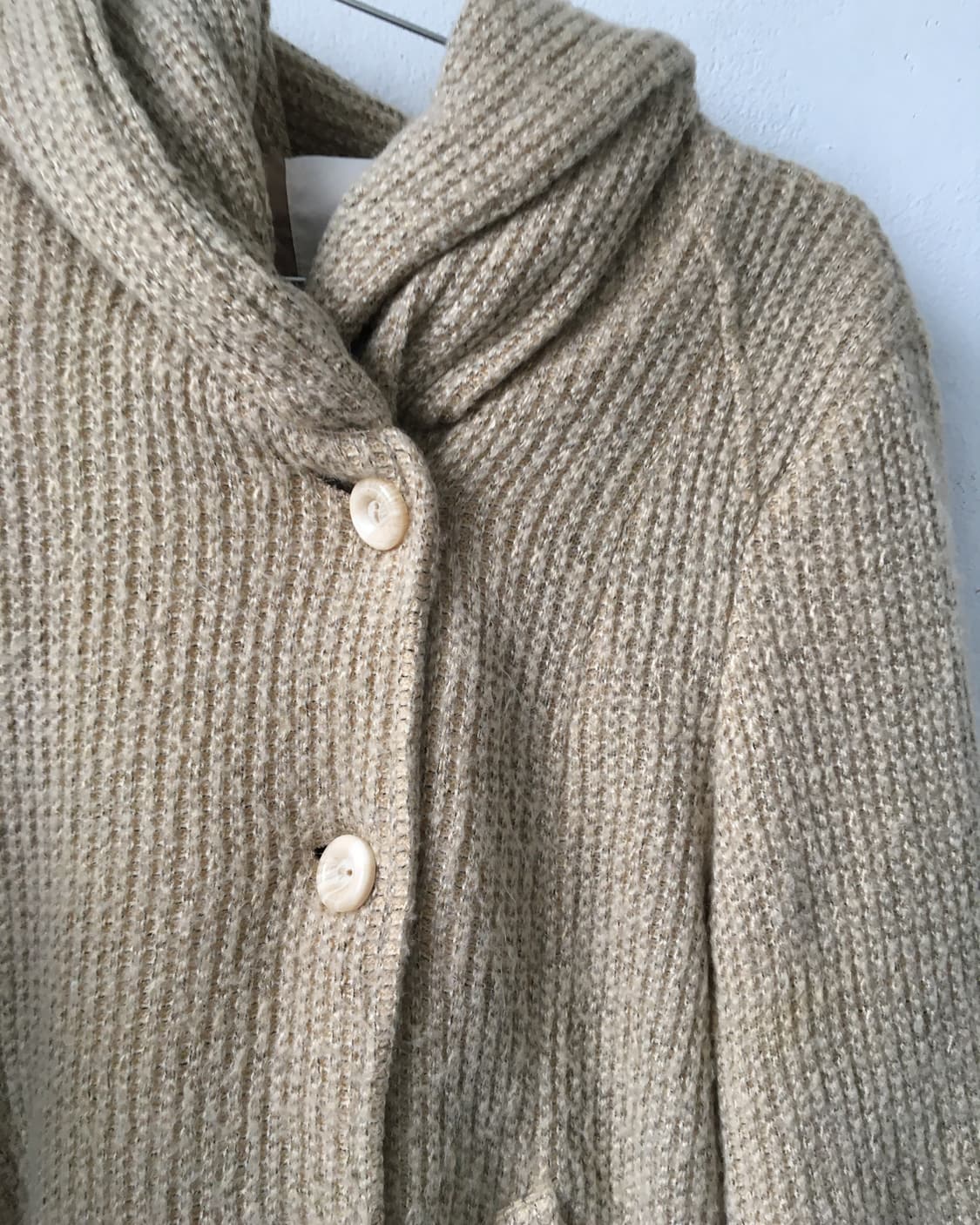 Hood knitted jacket 상품이미지5