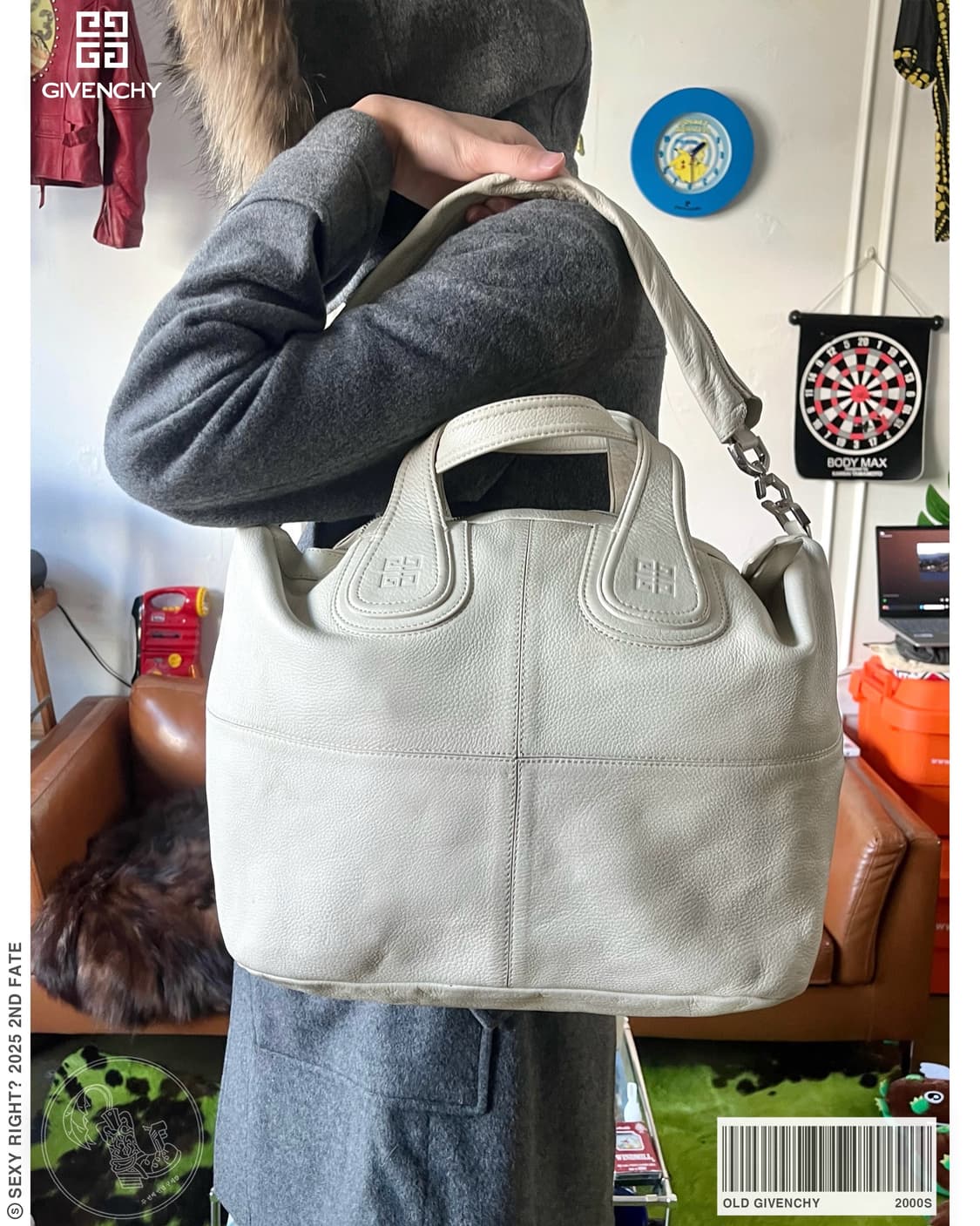 2000s Old GIVENCHY Nightingale Hobo Bag 상품이미지1