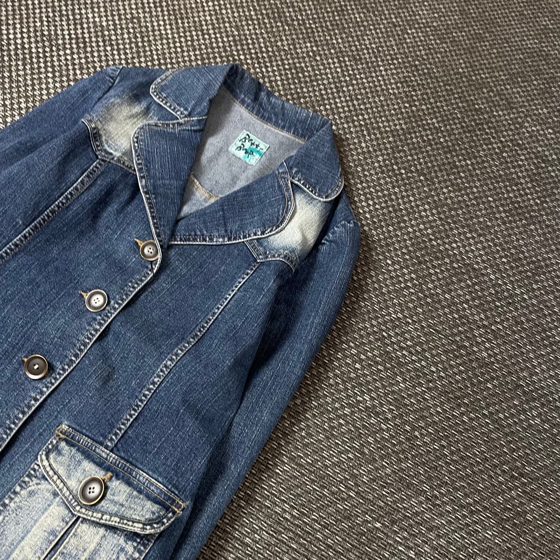 베티붑 중청 투포켓 데님 자켓 66 상품이미지5