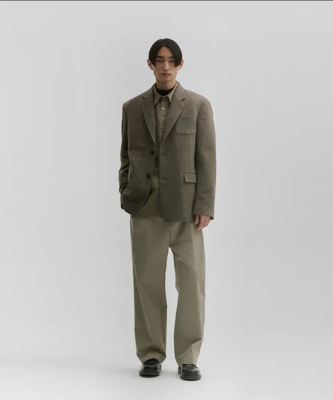 블랭크룸 테일러드 울 자켓 (Brown, 3 size) 상품이미지2