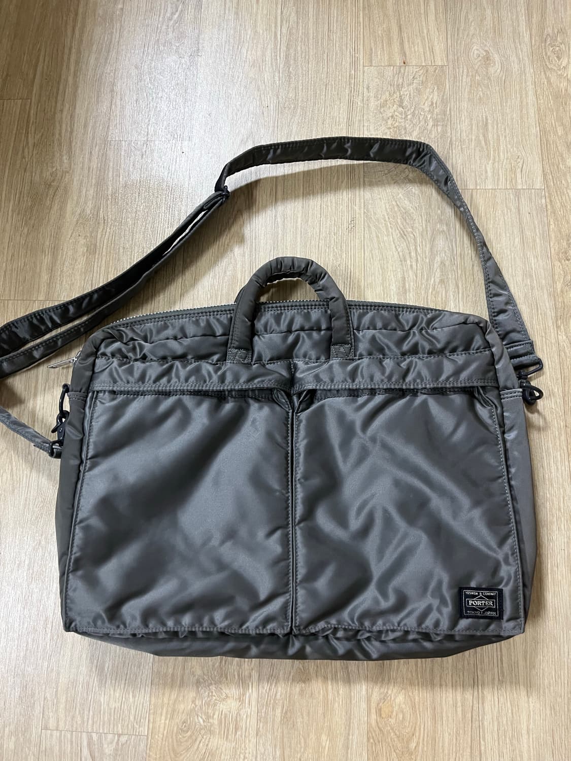 요시다 포터 탱커 2way 브리프케이스 실버그레이 622-79311 상품이미지2