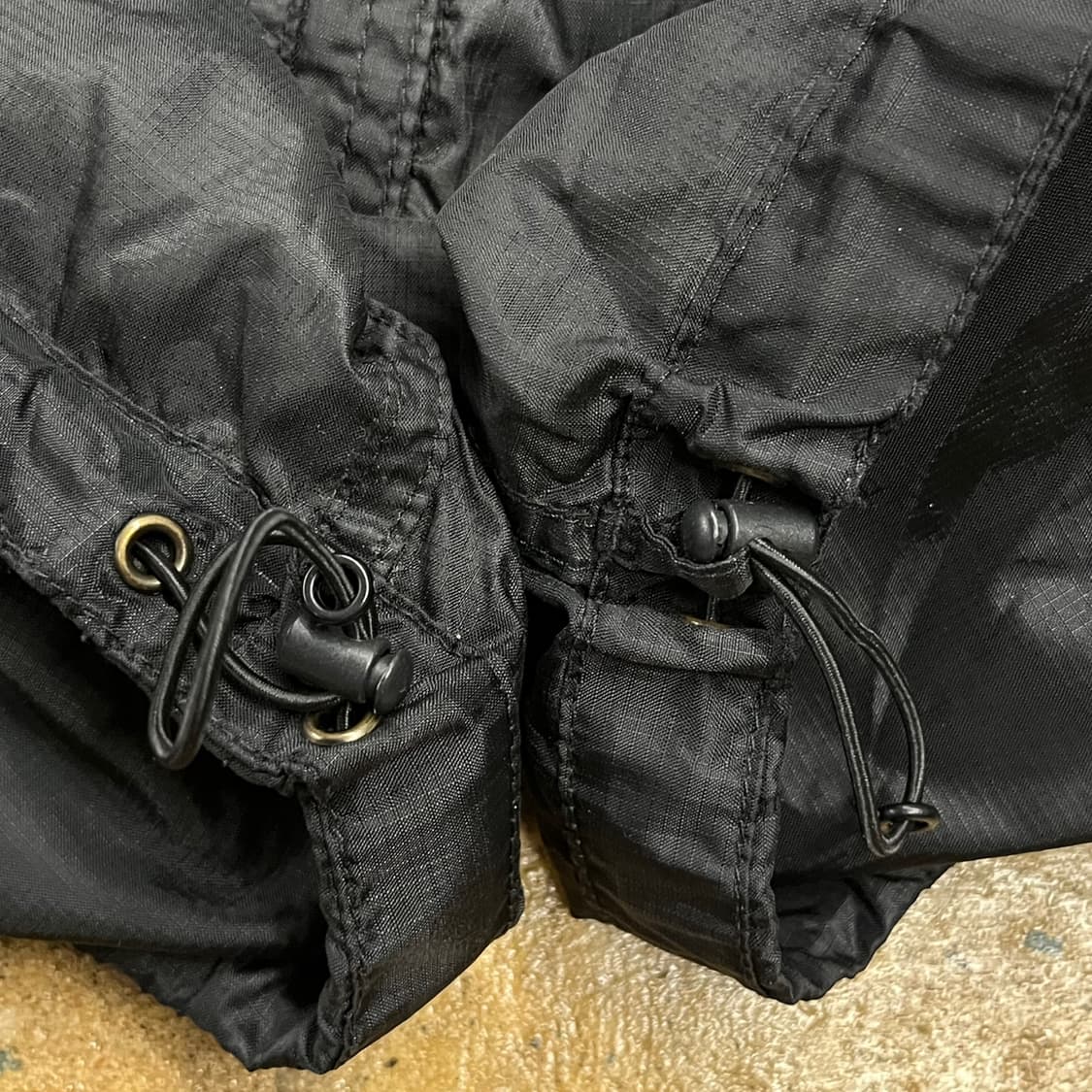 [정품/95,m] 노스페이스 블랙 바람막이 후드 자켓 b8 상품이미지6