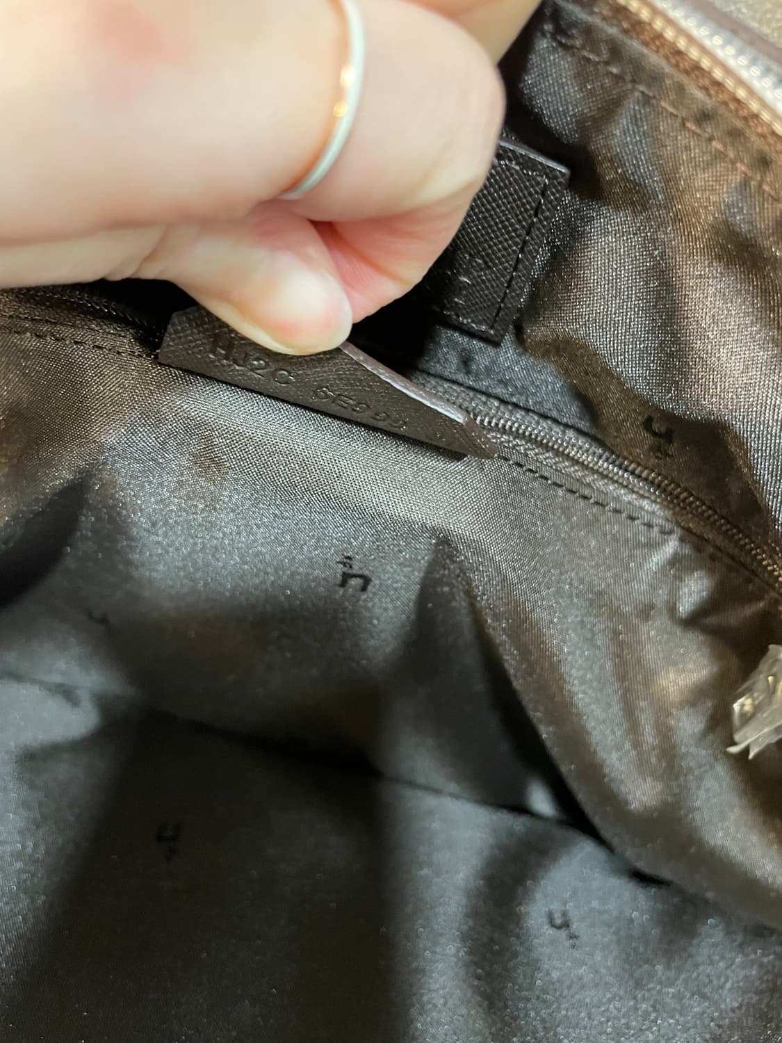 헤지스 브라운 서류 가방 상품이미지8