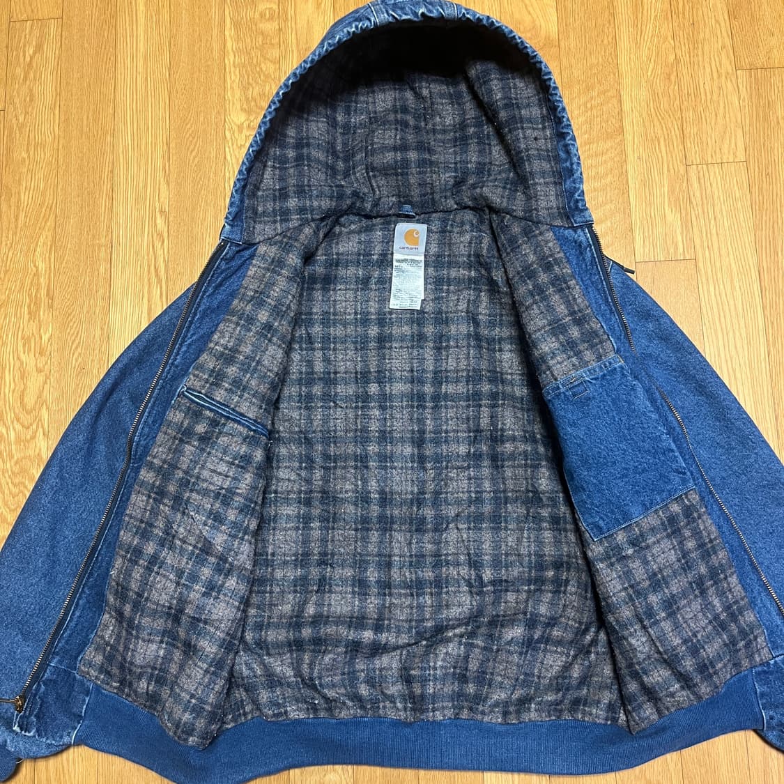 [M] 00s 빈티지 칼하트 US 액티브 자켓 J139 DST 상품이미지2