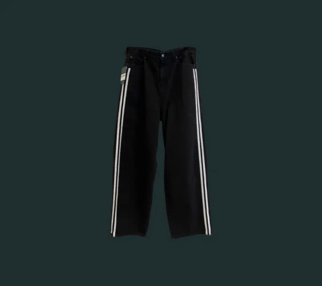 언더마이카 더블사이드라인 워시드데님 상품이미지1