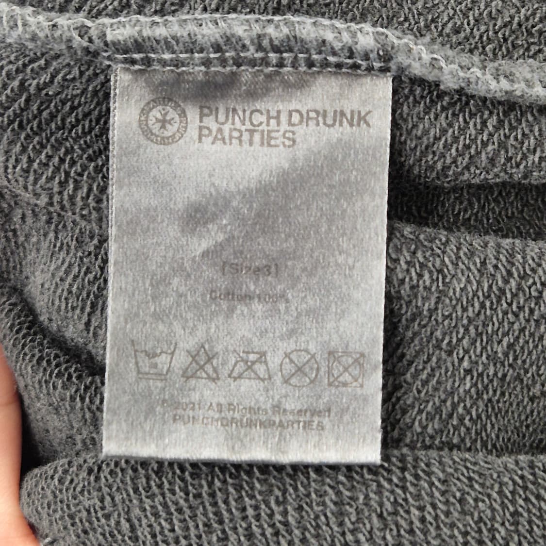 펀치드렁크파티 다모임 가먼트 다이드 후드 3사이즈 상품이미지8