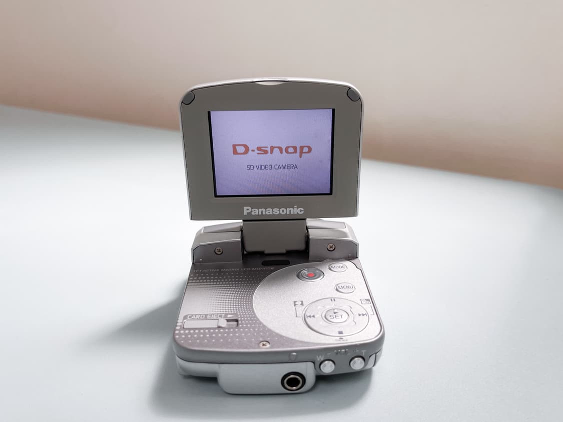 Panasonic D-snap SV-AV25 빈티지 캠코더 상품이미지2