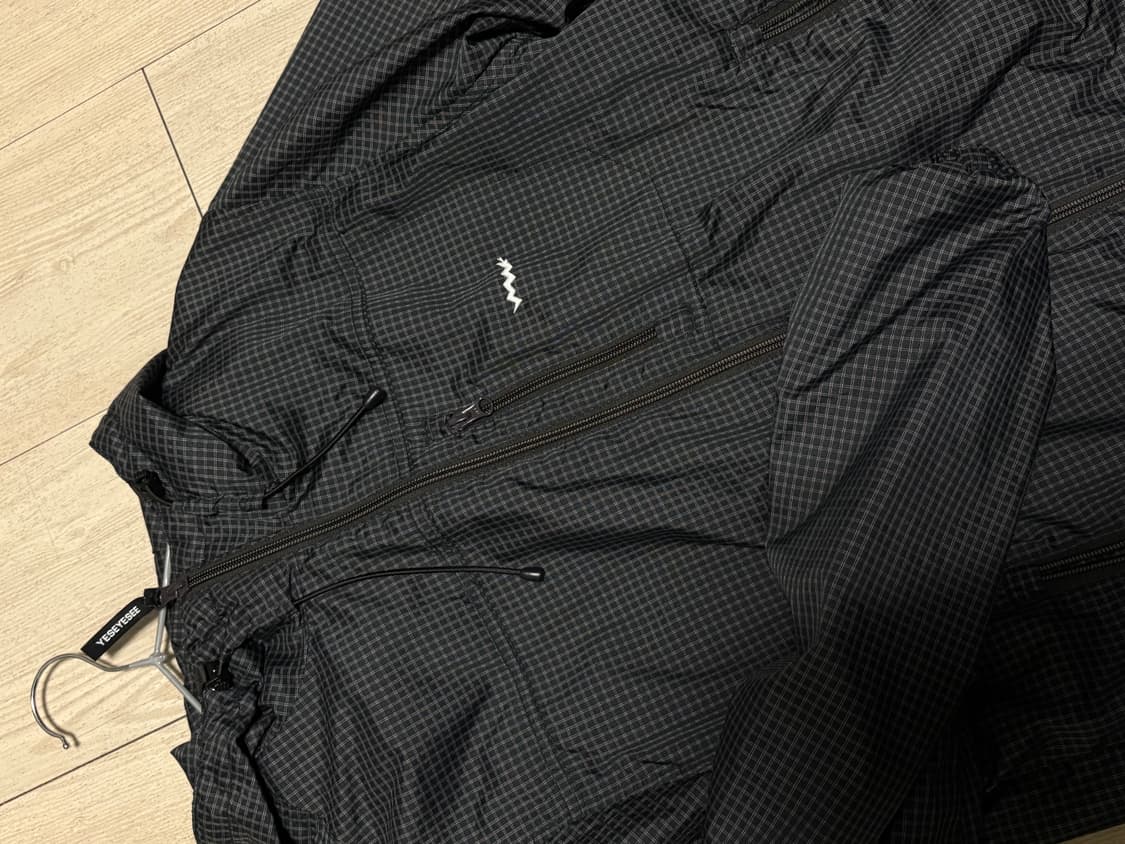 예스아이씨 체크 바람막이 s 상품이미지4