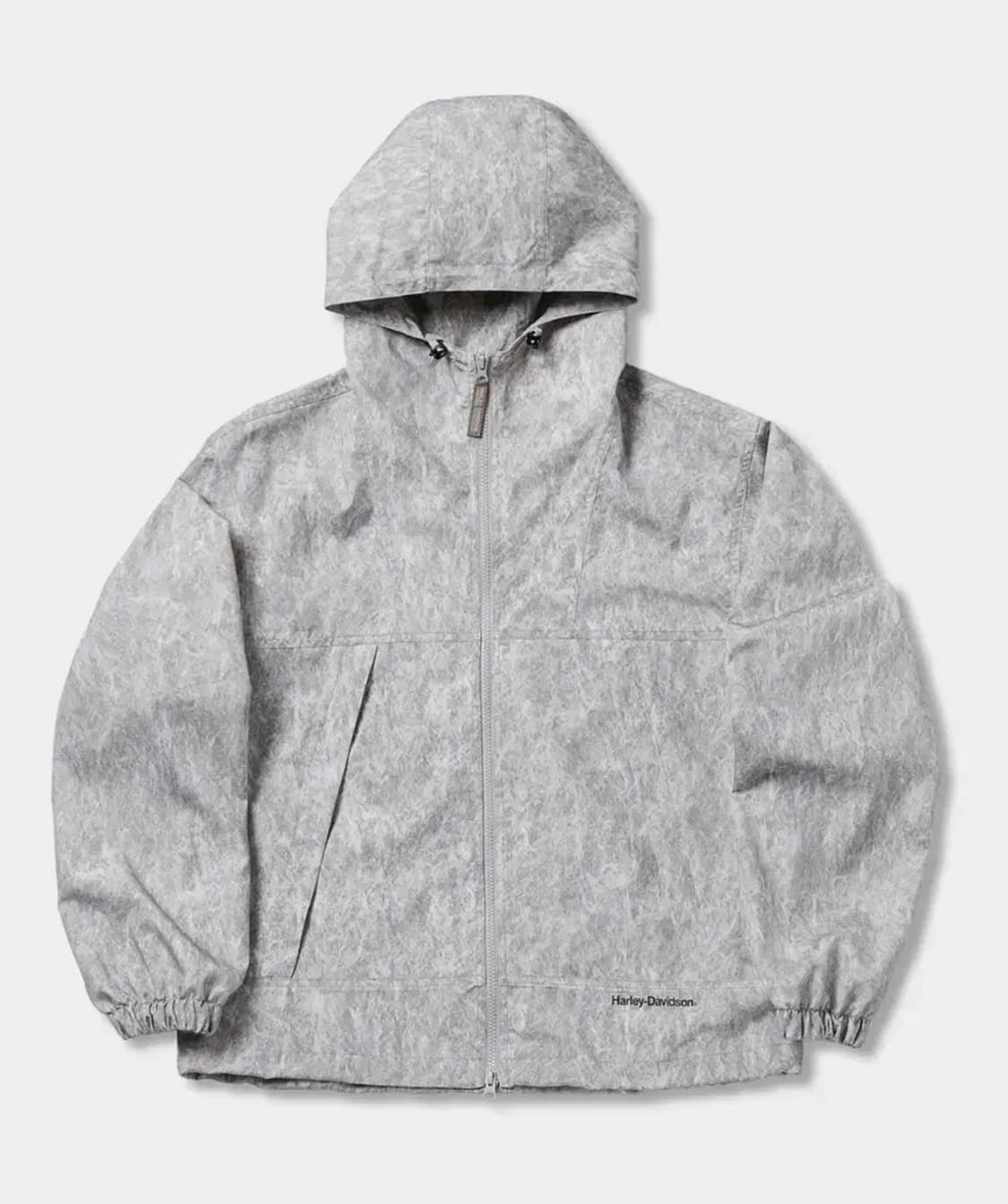 [새제품/L] 할리데이비슨 윈드브레이커 자켓 - 라이트 그레이 상품이미지4