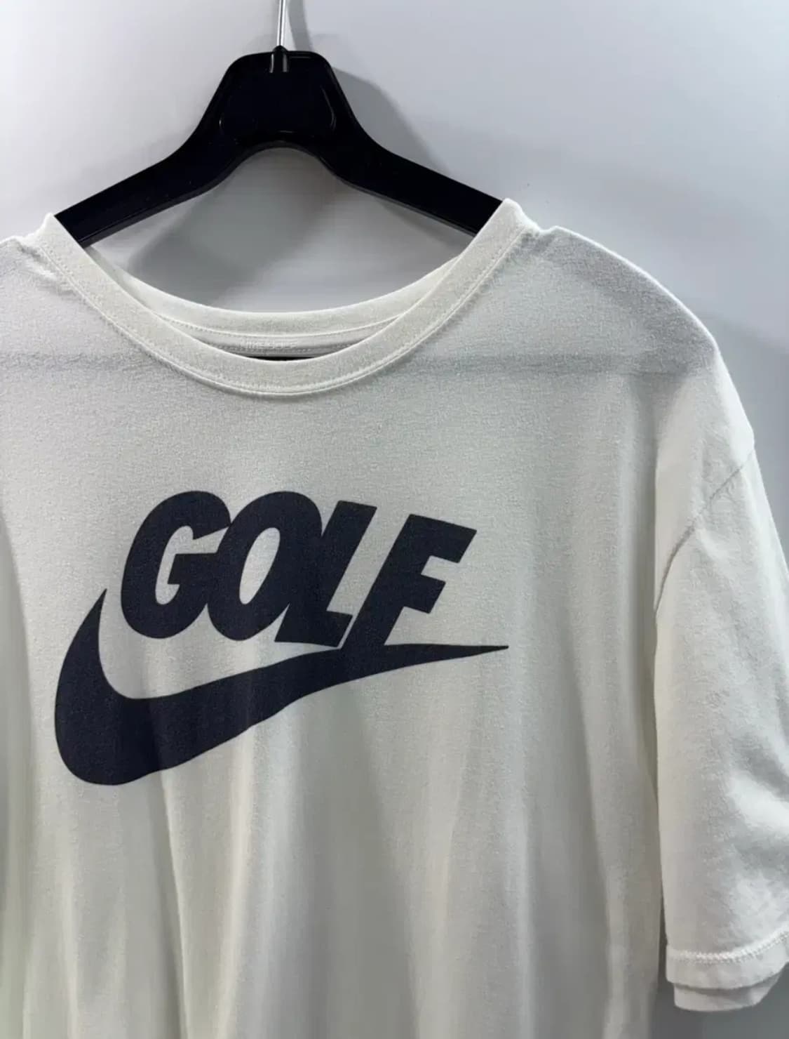 L) 나이키 골프 화이트 GOLF 빅로고 반팔 티셔츠 모던핏 2.0 상품이미지2