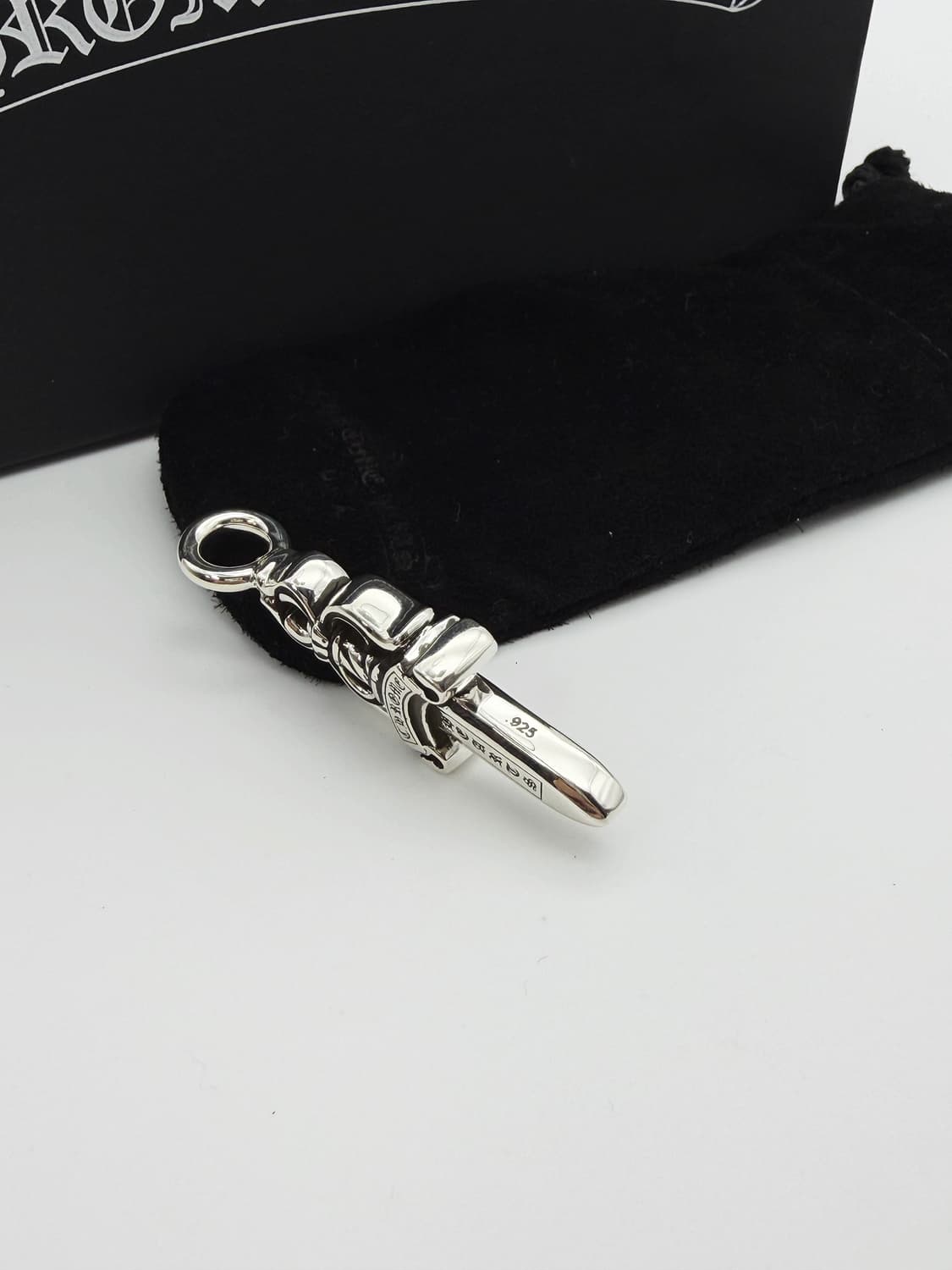 크롬하츠 더블 대거 펜던트 실버 상품이미지3