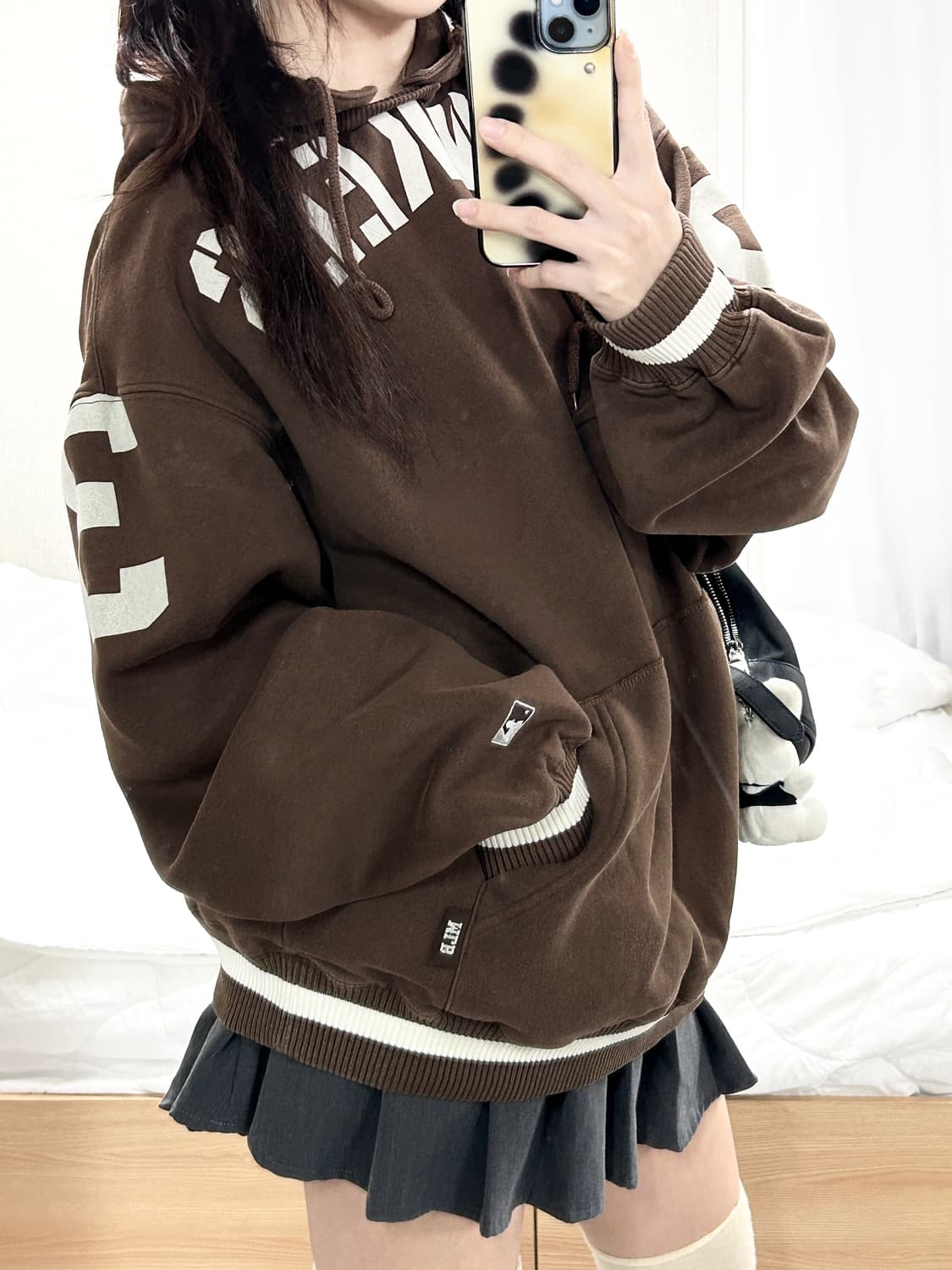 MLB 뉴욕양키스 초코 브라운 후드 상품이미지4