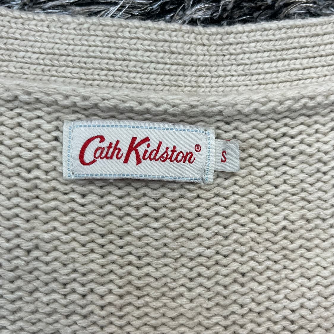 캐스키드슨 여성 램스울 가디건 (S) 상품이미지3