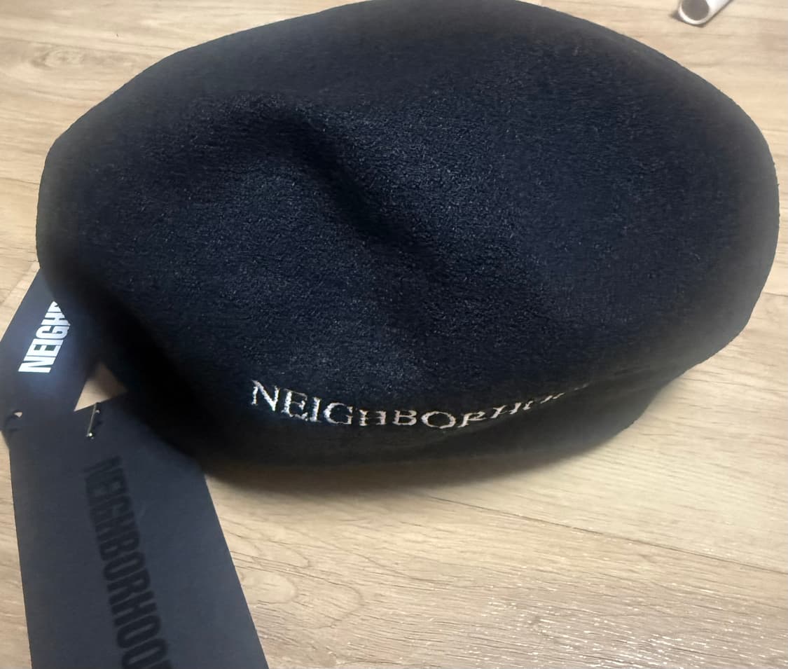 새상품 네이버후드 SUMMER BERET BLACK 라지 사이즈 상품이미지7