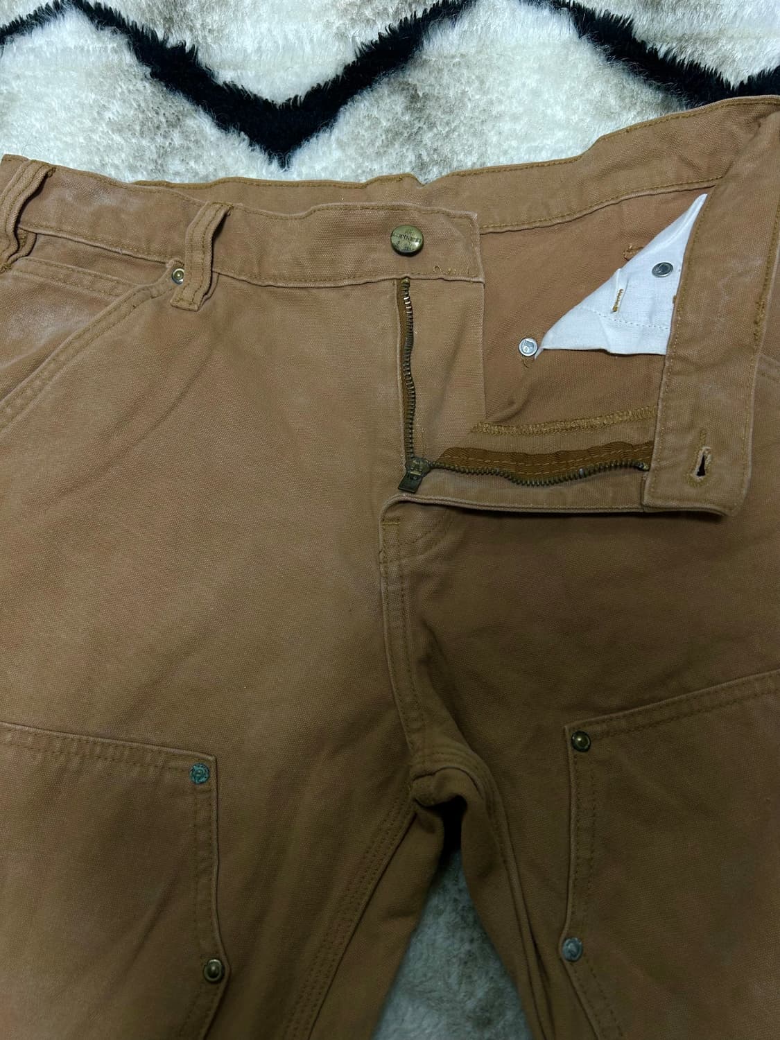 [34]칼하트 더블니 카펜더 팬츠/릴렉스드 핏 상품이미지4