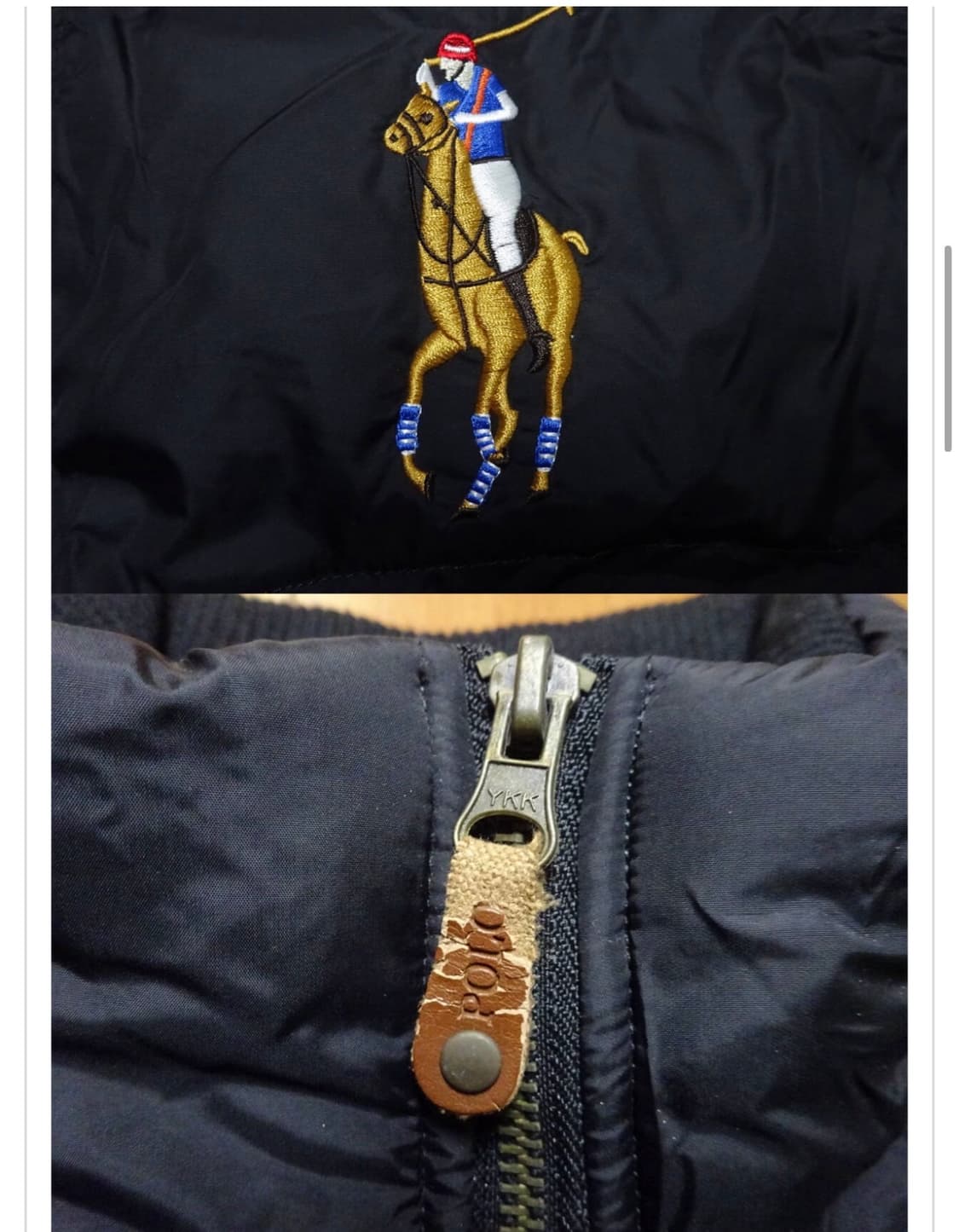 폴로 빅포니 패딩 S 상품이미지2