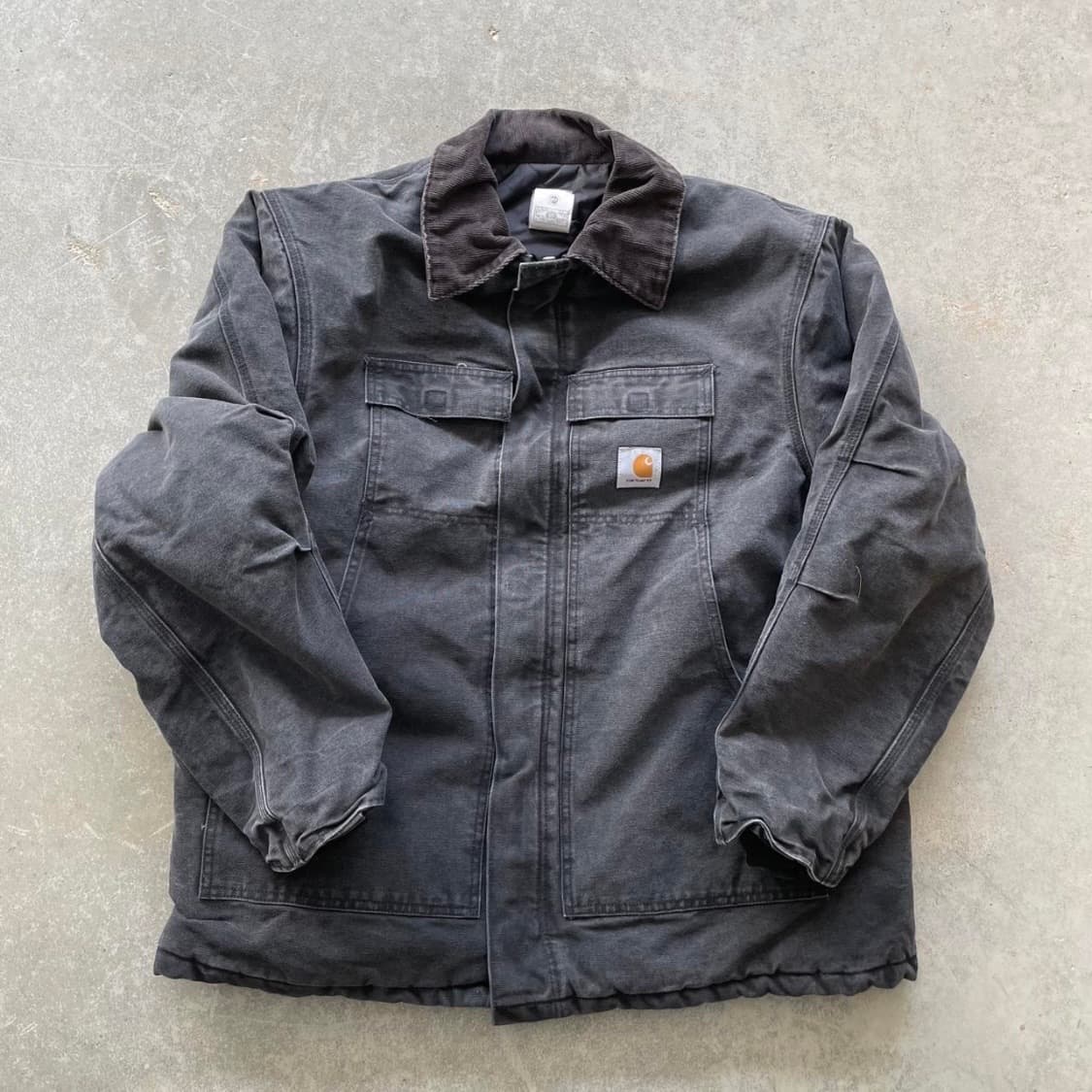 칼하트 faded black jacket 희귀제품 상품이미지1
