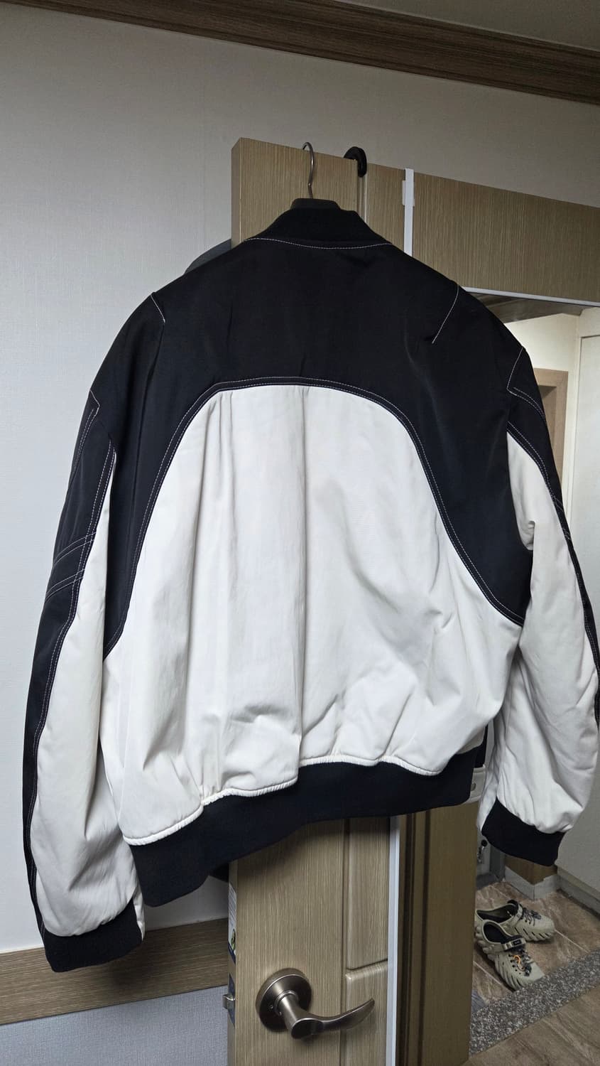 48) 엘무드 볼링 보머 자켓 블랙 상품이미지6