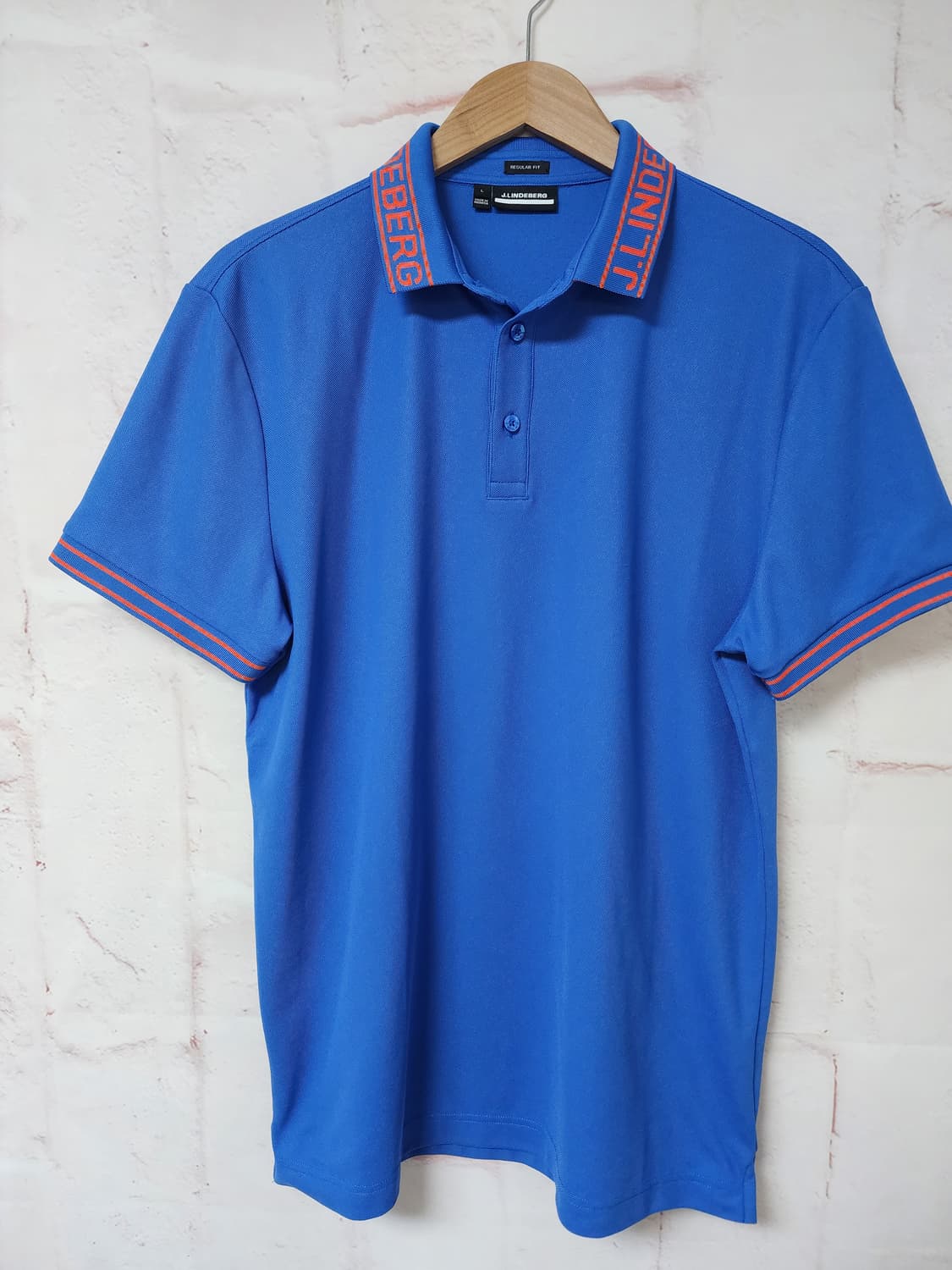 제이린드버그 블루 폴로티셔츠 상품이미지1