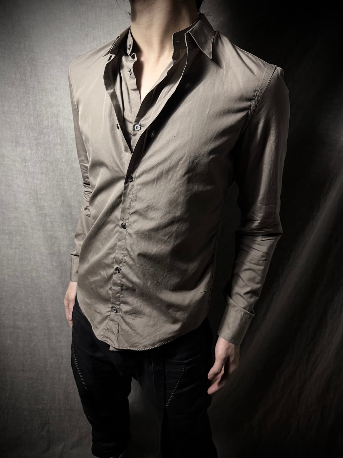 Julius 06SS The Structure Layered Shirt 상품이미지1