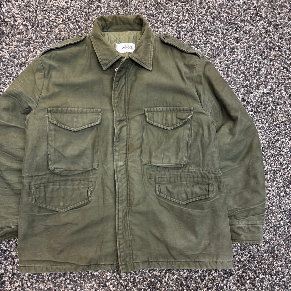 50s US Army 미군 M-52 OG 필드 자켓 (L)  상품이미지2
