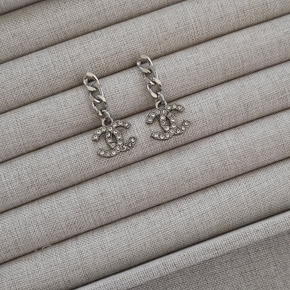 925 샤넬 빈티지 업사이클링 귀걸이 상품이미지2