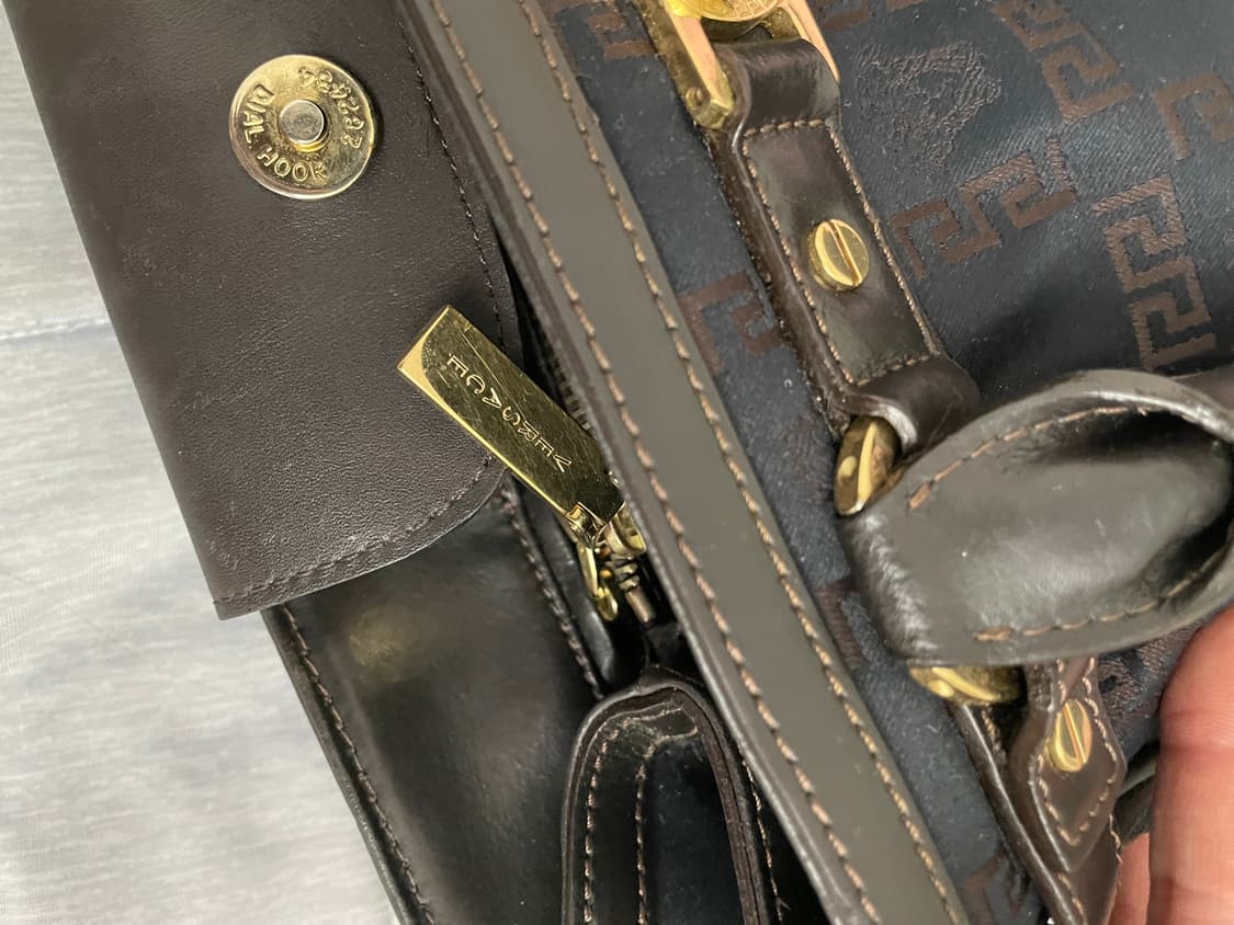 베르사체 Versace 메두사 패턴 토트백 y2k 상품이미지5