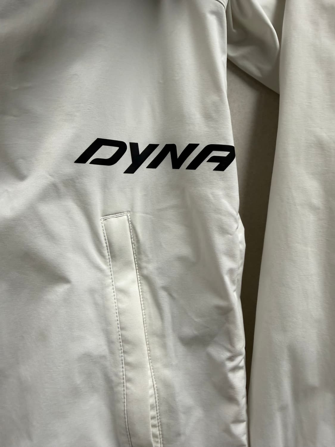 남성 XL 슬림핏 / 다이나핏 폴리 기능성 집업 화이트 상품이미지5