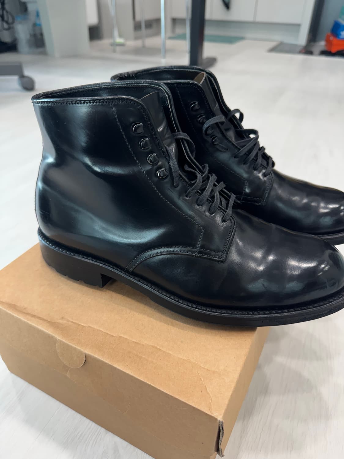 알든 코도반 부츠 플레인토 7.5E 상품이미지2