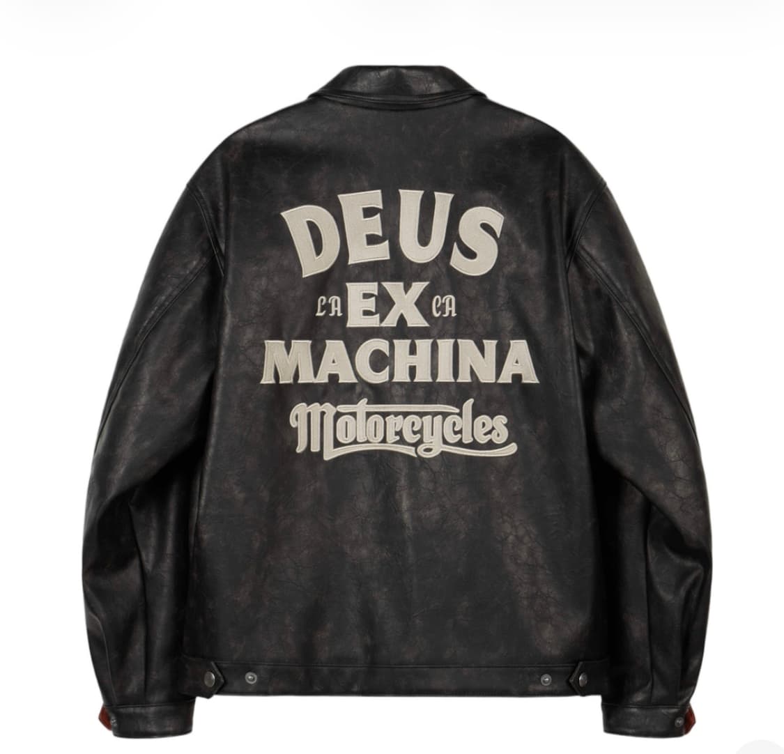 L XL 2XL 데우스 엑스 마키나 라이더스 프렌드 자켓 블랙 판매 상품이미지1