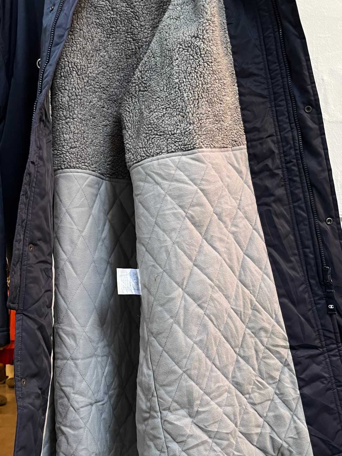 Champion 빈티지 빅로고 코치 코트 돕바 L 상품이미지4