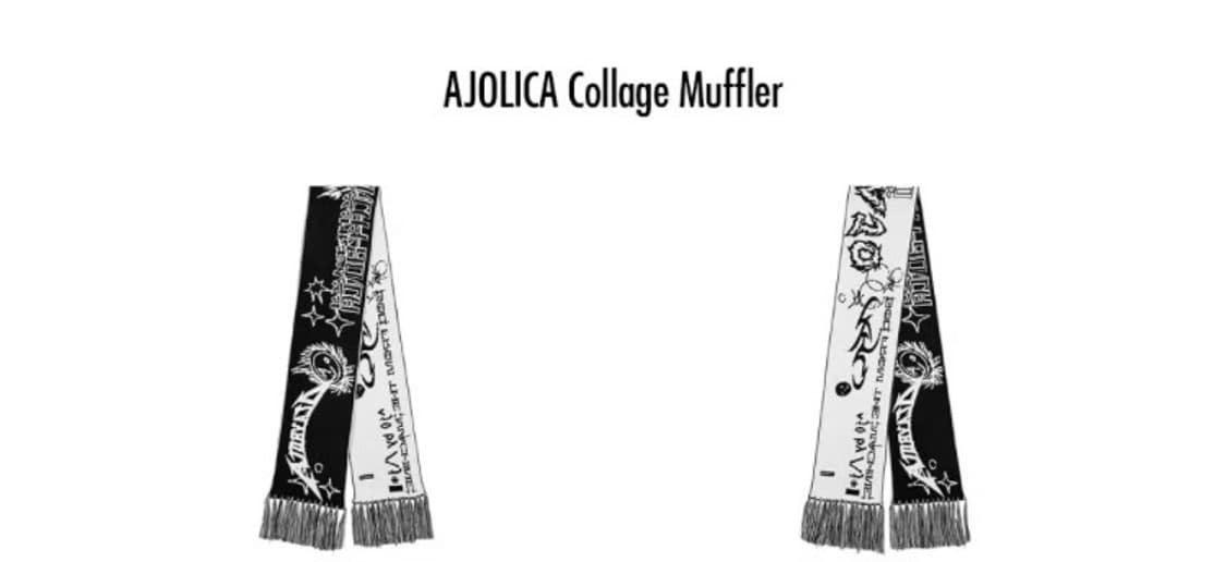 아조바이아조 AJOLICA Collage Muffler 상품이미지4