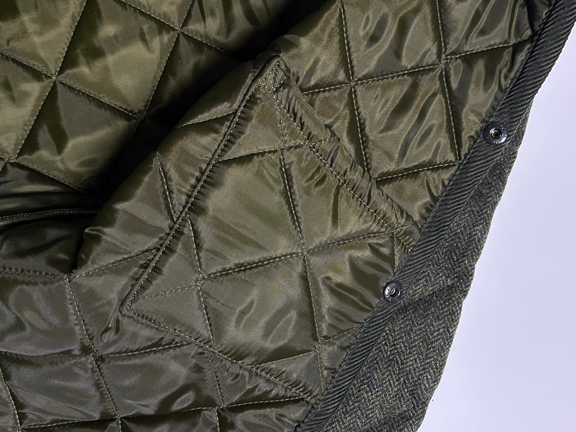 라벤햄 울 퀼팅 자켓 상품이미지5