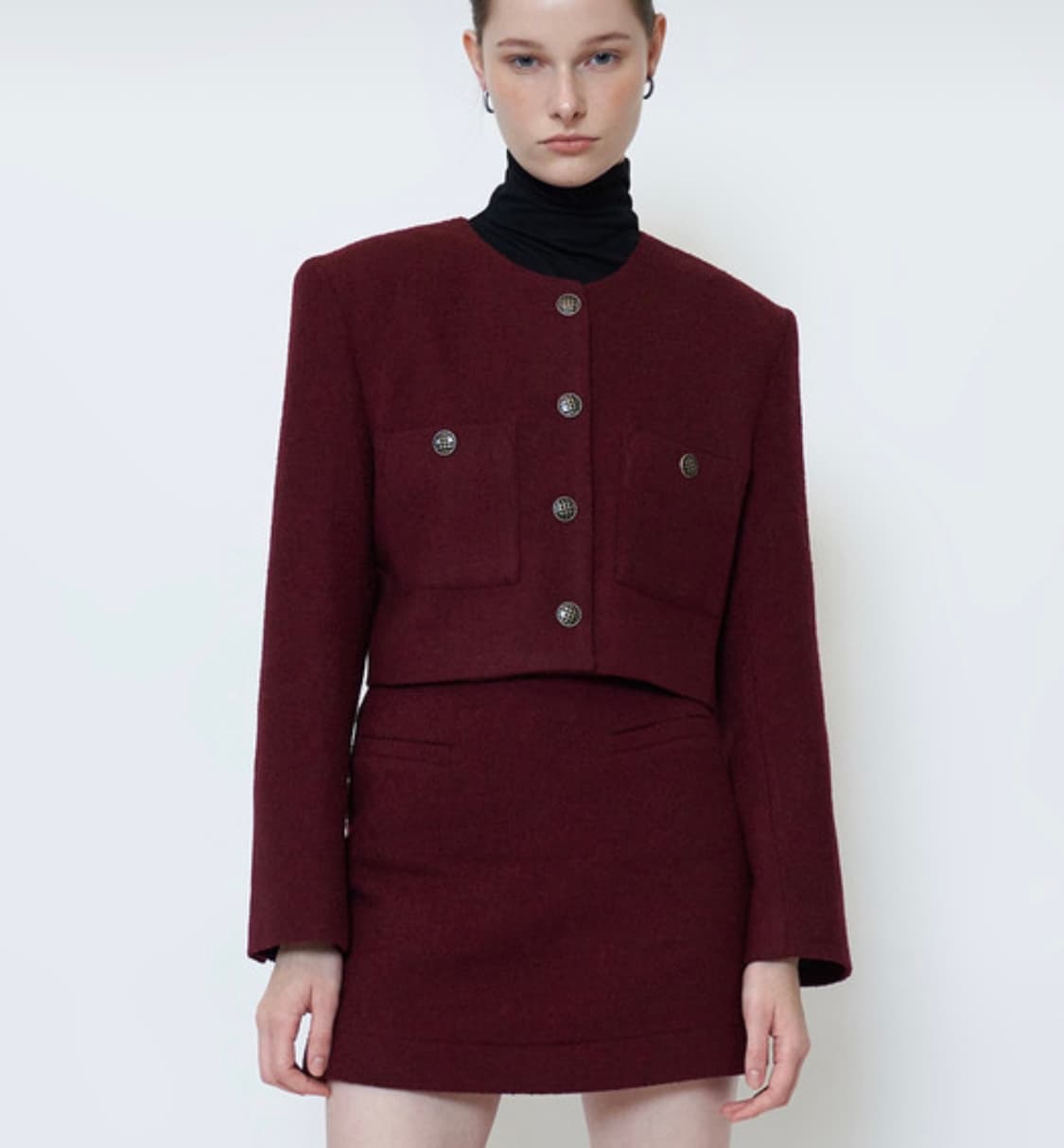 블러썸에이치컴퍼니 셋업 블랙 상품이미지1