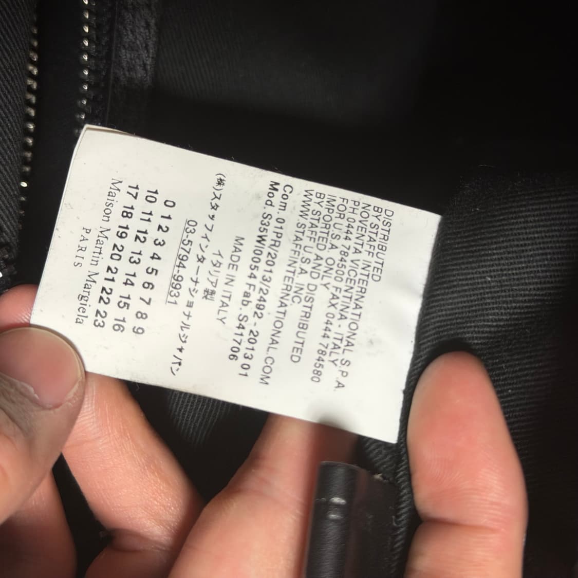 메종 마르지엘라 보스턴백 블랙  상품이미지9