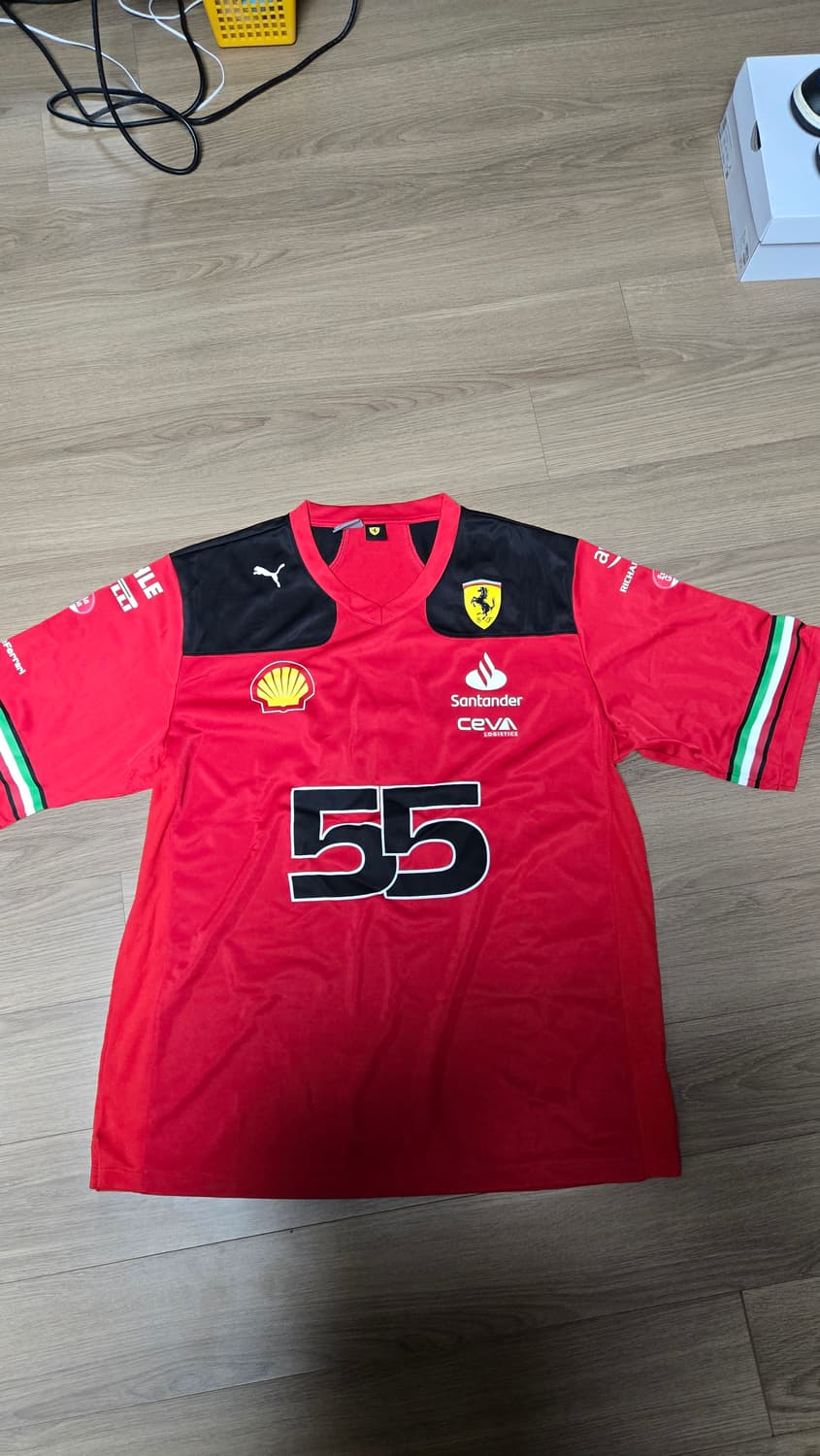 푸마 스쿠데리아 페라리 오버사이즈 셔츠 XL 상품이미지1