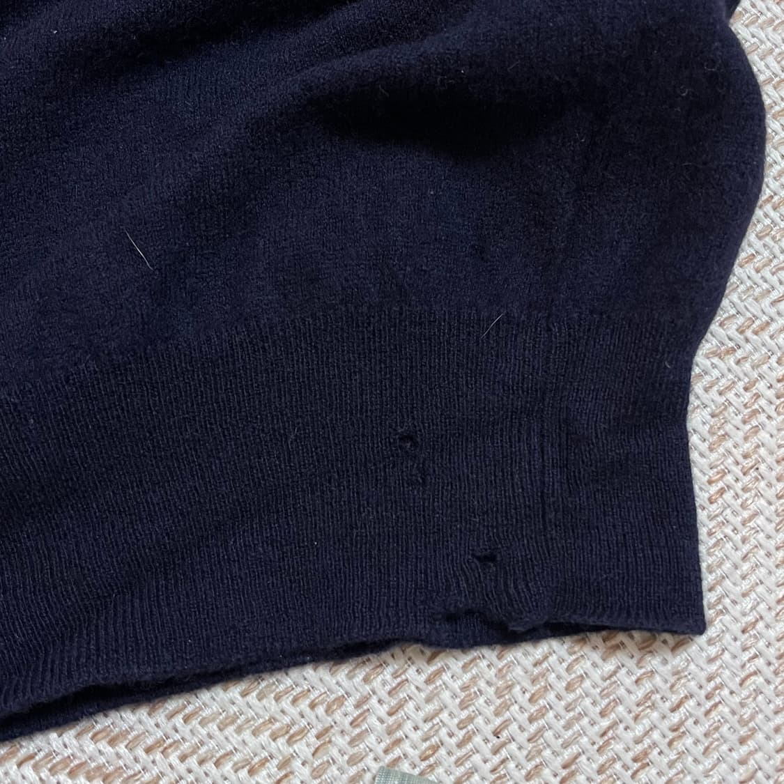 [정품] 폴로 네이비 / 레드포니 울 니트반집업 [ XL ] 상품이미지7