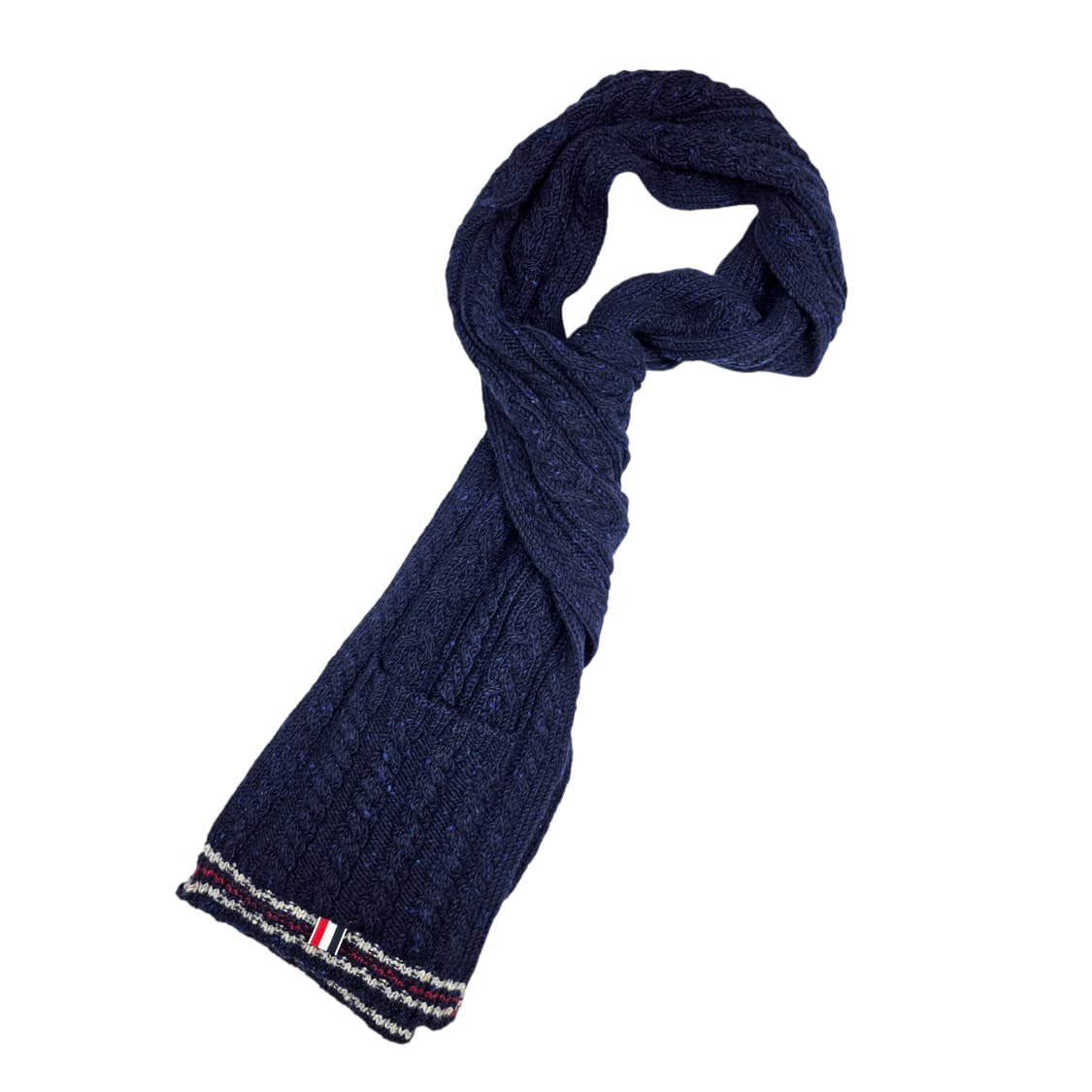 톰브라운 케이블 포켓 머플러 상품이미지2