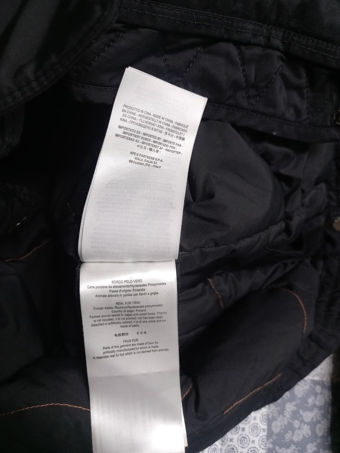 파라점퍼스 여성 코디악 패딩   블랙  XXS 상품이미지6