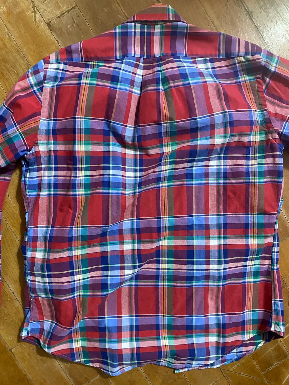 랄프로렌 클래식핏 체크 셔츠 S (100~105) 상품이미지6