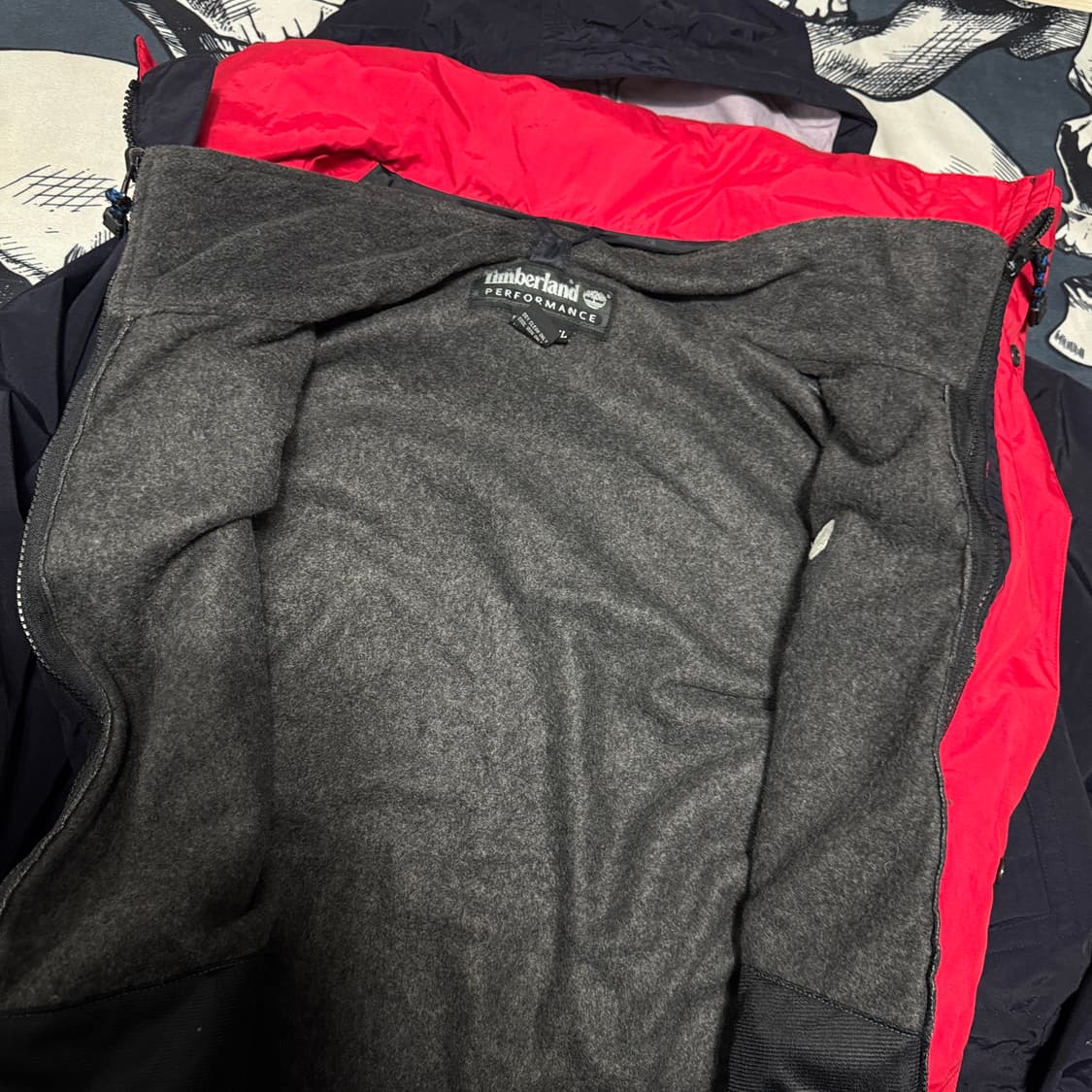 팀버랜드 퍼포먼스 바람막이 파카 외피내피 XL사이즈 상품이미지9