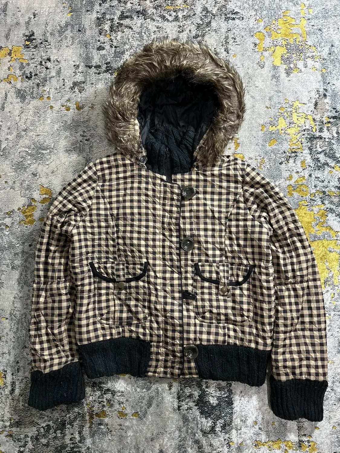 THEORIA 모리걸 빈티지 패딩 상품이미지1