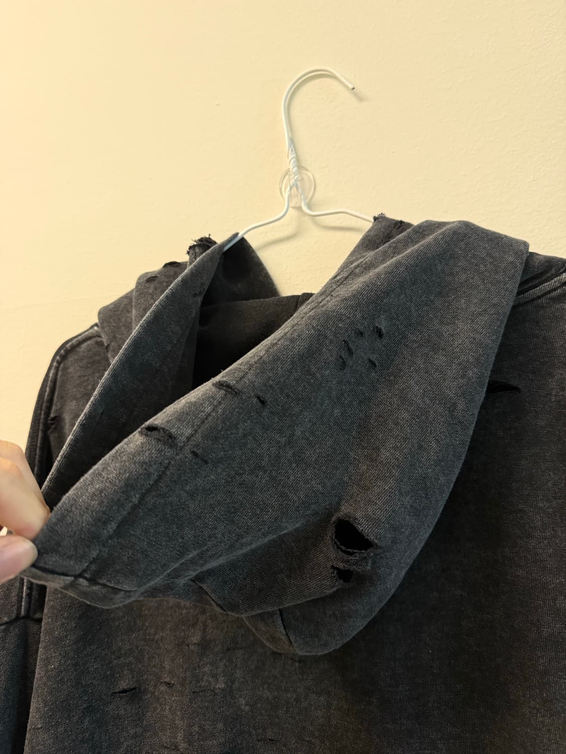 Carhartt wip destroyed damaged hoodie 상품이미지8