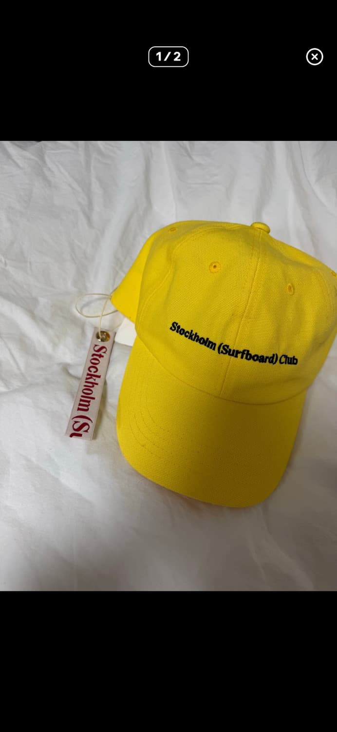 스톡홀름 서프보드 클럽 옐로우 캡 상품이미지1