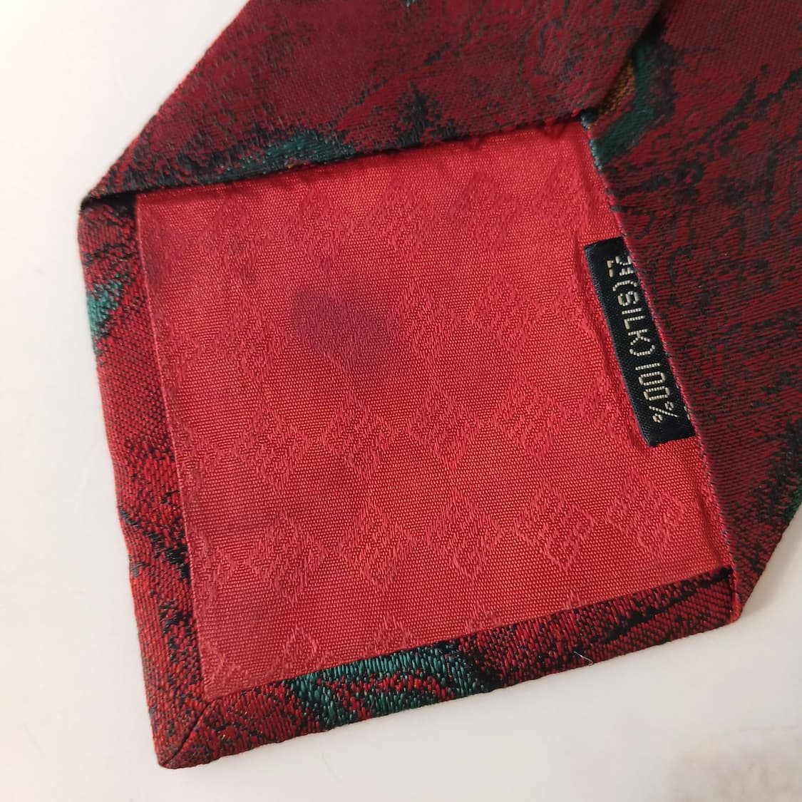 지방시 실크 버건디 아트 자카드 넥타이 8.8cm A등급 A19527
 상품이미지10