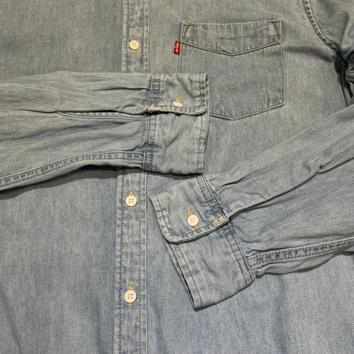 (L) Levi's 리바이스 데님 셔츠 상품이미지7