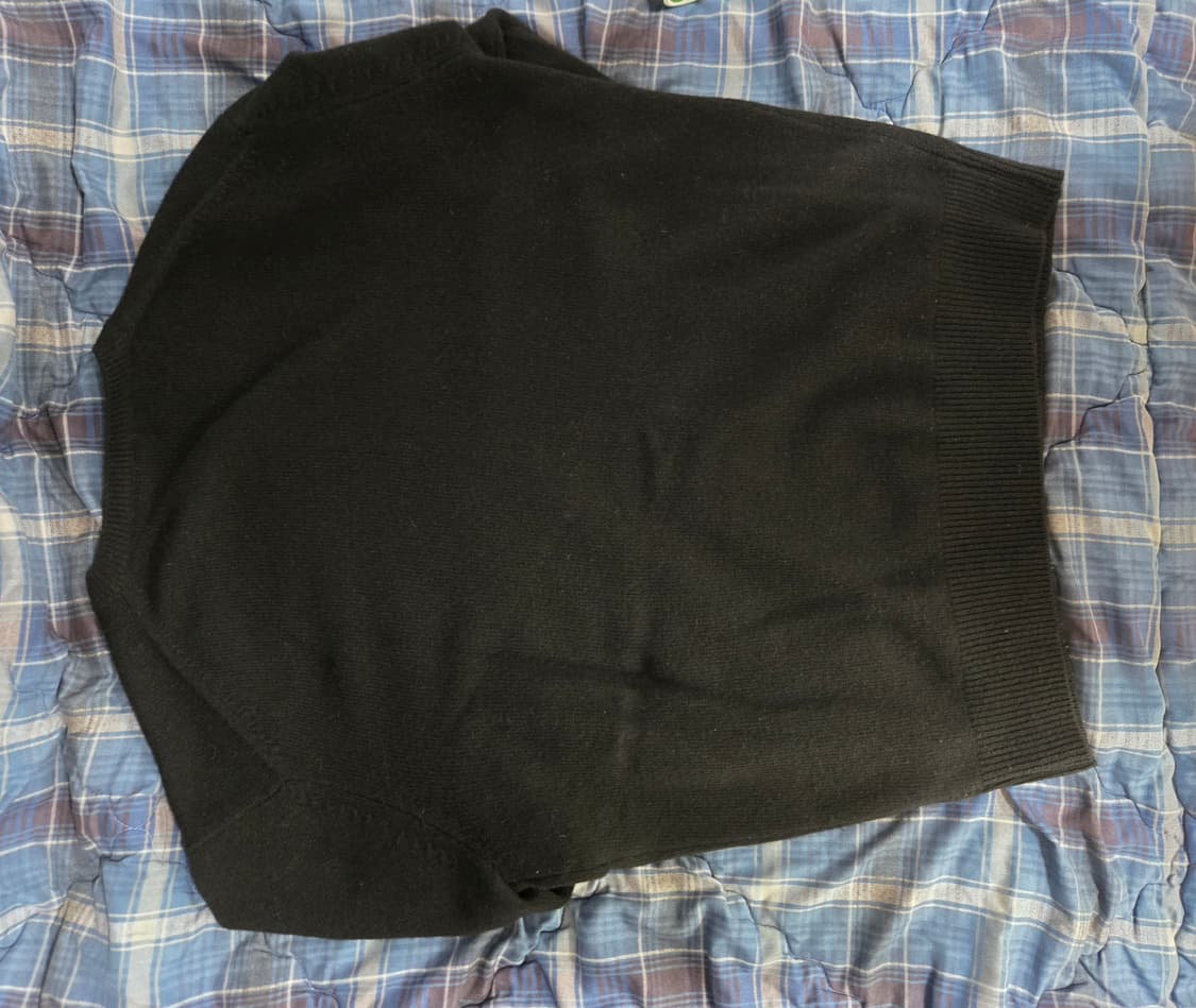 스테디에브리웨어 코지 울 캐시미어 니트 블랙 3사이즈 판매합니다. 상품이미지3